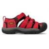 Keen Big Kids' Newport H2 Sandal - Ribbon Red/Gargoyle -Men Shoes Store 0000197585793 7
