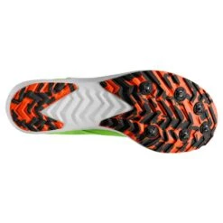 BROOKS Unisex Draft XC Spike - Green Grecko/Red Orange/White- Regular (D) -Men Shoes Store 100039 308 S Draft XC