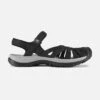 Women's Keen Rose Sandal - Black/Neutral Gray - Regular (B) 1 Women's Keen Rose Sandal - Black/Neutral Gray - Regular (B) -Men Shoes Store 1008783 side