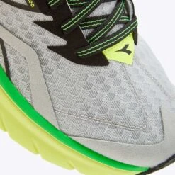 Diadora Men's Nucleo Running Shoe - Silver/Black/Yellow Fl DD - Regular (D) -Men Shoes Store 101 1 6b2ac7af a497 4d21 b902 6750d0402131