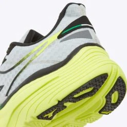 Diadora Men's Nucleo Running Shoe - Silver/Black/Yellow Fl DD - Regular (D) -Men Shoes Store 101 2 2ee13548 a879 4f70 bc12 7b7ff248d305