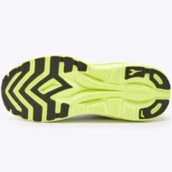 Diadora Men's Nucleo Running Shoe - Silver/Black/Yellow Fl DD - Regular (D) -Men Shoes Store 101 3