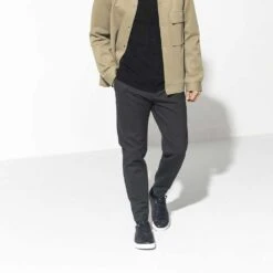 Birkenstock Bend Casual Shoe - Black- Medium/Narrow -Men Shoes Store 1017721 f look m