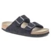 Birkenstock Arizona Suede Soft Footbed -Midnight- Medium/Narrow -Men Shoes Store 1020716