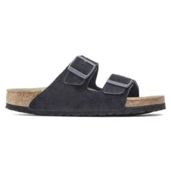Birkenstock Arizona Suede Soft Footbed -Midnight- Medium/Narrow -Men Shoes Store 1020716 side