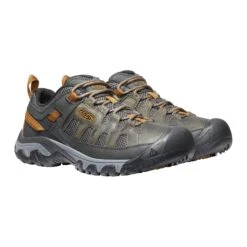 Keen Men's Targhee Vent Trail Shoe - Raven/Bronze Brown - Regular (D) 9 Keen Men's Targhee Vent Trail Shoe - Raven/Bronze Brown - Regular (D) -Men Shoes Store 1020743 PLA large