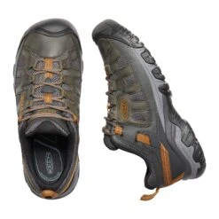 Keen Men's Targhee Vent Trail Shoe - Raven/Bronze Brown - Regular (D) 10 Keen Men's Targhee Vent Trail Shoe - Raven/Bronze Brown - Regular (D) -Men Shoes Store 1020743 PLD large