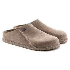 Birkenstock Women's Zermatt Suede Slipper - Gray Taupe - Medium/Narrow 12 Birkenstock Women's Zermatt Suede Slipper - Gray Taupe - Medium/Narrow -Men Shoes Store 1021318 pair