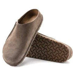 Birkenstock Women's Zermatt Suede Slipper - Gray Taupe - Medium/Narrow 13 Birkenstock Women's Zermatt Suede Slipper - Gray Taupe - Medium/Narrow -Men Shoes Store 1021318 sole