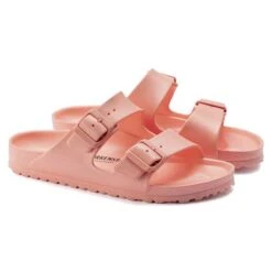 Birkenstock Arizona EVA Sandal - Coral Peach- Medium/Narrow -Men Shoes Store 1022367 pair