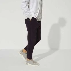 Birkenstock Bend Canvas Suede - Whale Gray- Medium/Narrow -Men Shoes Store 1022398 f look m