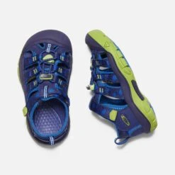 Keen Little Kids' Newport H2 Sandal - Blue Depths/Chartureuse 8 Keen Little Kids' Newport H2 Sandal - Blue Depths/Chartureuse -Men Shoes Store 1022834 PLD PDP 1