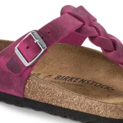 Birkenstock Women's Gizeh Braid Sandal- Festival Fuchsia- Regular/Wide -Men Shoes Store 1023991 detail 1