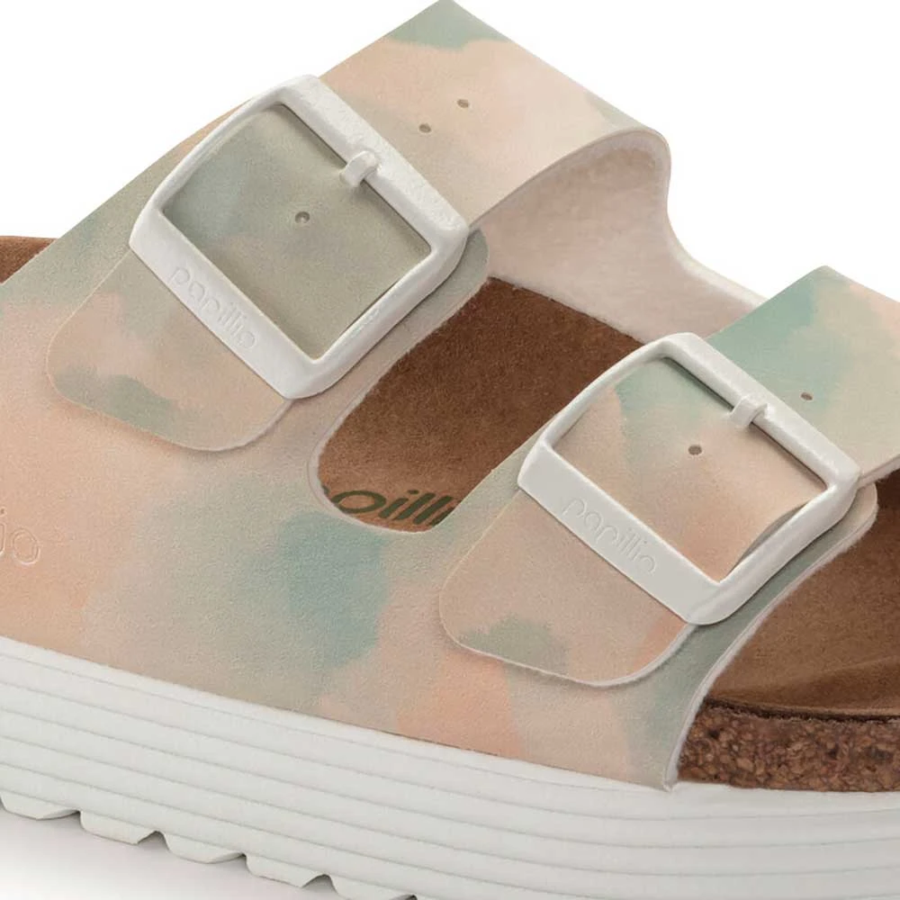 Birkenstock Women's Arizona Platform Sandal- Watercolor Pink- Medium/Narrow 4 Birkenstock Women's Arizona Platform Sandal- Watercolor Pink- Medium/Narrow - Image 2