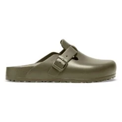Birkenstock Women's Boston EVA Clog - Khaki - Medium/Narrow (B) -Men Shoes Store 1026215 side