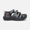 Keen Little Kids' Newport H2 Sandal - Steel Grey/Black -Men Shoes Store 1026268 P PDP 1
