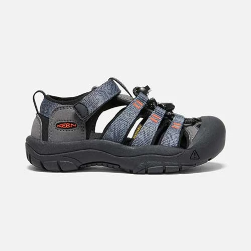 Keen Little Kids' Newport H2 Sandal - Steel Grey/Black 3 Keen Little Kids' Newport H2 Sandal - Steel Grey/Black