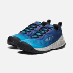 Keen Women's NXIS Speed Hiking Shoe- Fjord Blue/Ombre- Regular (B) -Men Shoes Store 1027201 PLA PDP