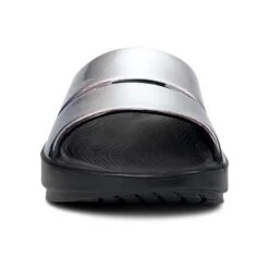 OOfos Women's OOahh Luxe Slide- Calypso -Men Shoes Store 1101CALYPSO shot3 1 932x680 ce16440b 5d1d 4a1c 9d15 309069d1330d