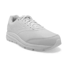 BROOKS Men's Addiction Walker 2 Walking Shoe - White/White- Regular (D)