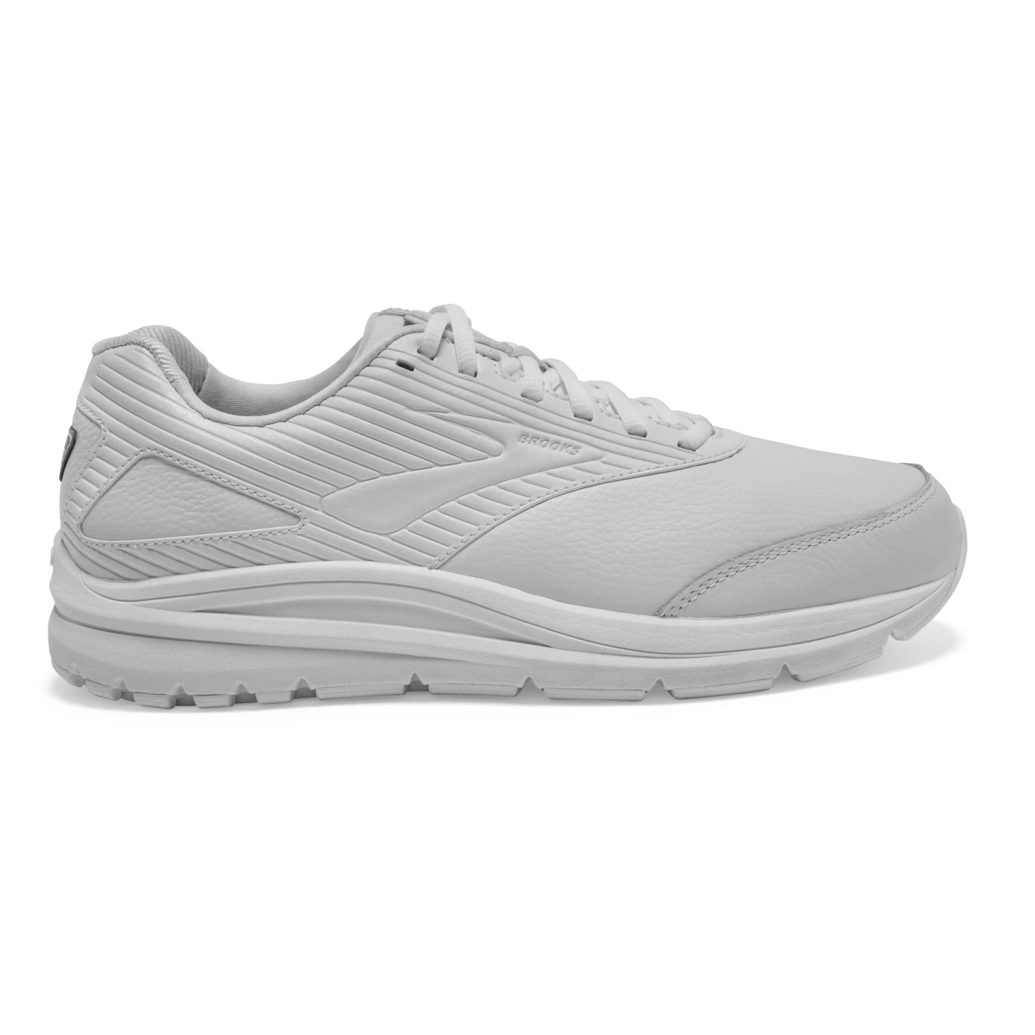 BROOKS Men's Addiction Walker 2 Walking Shoe - White/White- Regular (D) 4 BROOKS Men's Addiction Walker 2 Walking Shoe - White/White- Regular (D) - Image 2