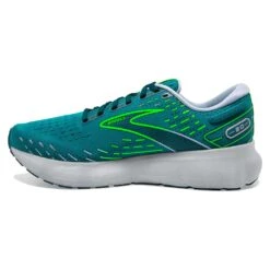 BROOKS Men's Glycerin 20 Running Shoe - Kayaking/Heron/Green Gecko - Regular (D) -Men Shoes Store 110382 386 M Glycerin 20