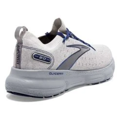 BROOKS Men's Glycerin StealthFit 20 Running Shoe - Oyster/Alloy/Blue Depths - Regular (D) 11 BROOKS Men's Glycerin StealthFit 20 Running Shoe - Oyster/Alloy/Blue Depths - Regular (D) -Men Shoes Store 110384 081 H Glycerin StealthFit 20