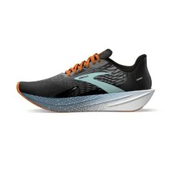 BROOKS Men's Hyperion Max Running Shoe- Black/Grey/Orange Clown Fish - Regular (D) -Men Shoes Store 110390 019 M Hyperion Max