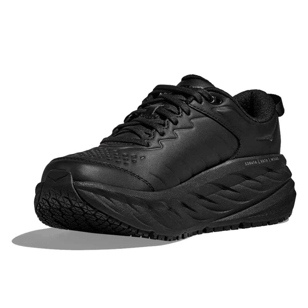Hoka Women's Bondi SR Wide - Black/Black - Wide (D) 7 Hoka Women's Bondi SR Wide - Black/Black - Wide (D) - Image 5
