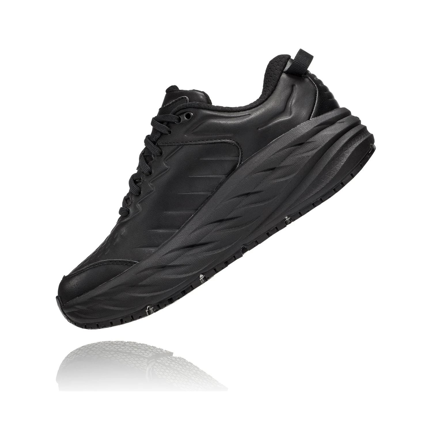 Hoka Women's Bondi SR Running Shoe - Black/Black - Regular (B) 6 Hoka Women's Bondi SR Running Shoe - Black/Black - Regular (B) - Image 4