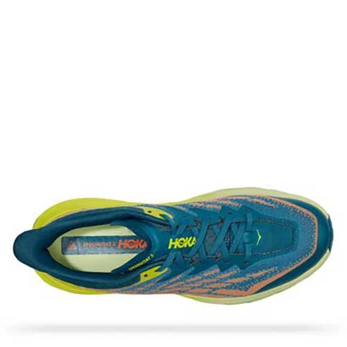 Hoka Men's Speedgoat 5 Trail Shoes - Blue Coral/Evening Primrose - Regular (D) 7 Hoka Men's Speedgoat 5 Trail Shoes - Blue Coral/Evening Primrose - Regular (D) - Image 5