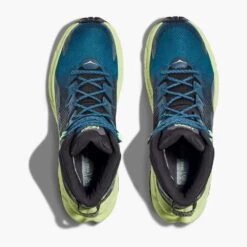 Hoka Men's Trail Code GTX Hiking Boot- Blue Graphite/Blue Coral -Men Shoes Store 1123165 BGBCR 2