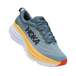 Hoka Men's Bondi 8 Running Shoe- Goblin Blue/Mountain Spring - Regular (D) -Men Shoes Store 1123202 GBMS 1 dc07f567 ff25 42f5 b746 b9b274b7fa62