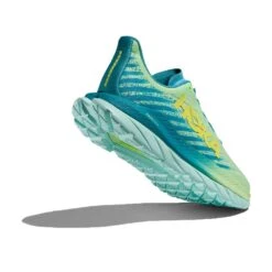 Hoka Men's Mach 5 Running Shoe - Lime Glow/Ocean Mist - Regular (D) -Men Shoes Store 1127893 LGOM 4