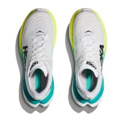 Hoka Women's Mach 5 Running Shoe - White/Blue Glass - Regular (B) -Men Shoes Store 1127894 WBGL 2