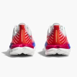 Hoka Women's Mach 5 - White/Flame - Regular (B) -Men Shoes Store 1127894 WFM 5