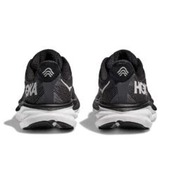 Hoka Men's Clifton 9 Running Shoe - Black/White -Men Shoes Store 1127895 BWHT 5