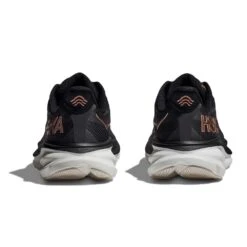 Hoka Women's Clifton 9 Running Shoe - Black/Rose Gold - Wide (D) -Men Shoes Store 1127896 BRGL 5