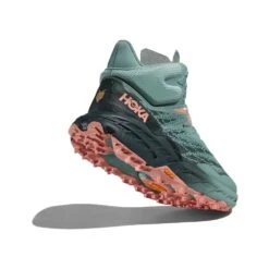 Hoka Women's Speedgoat 5 Mid GTX Trail Running Shoe - Agave/Spruce - Regular (B) -Men Shoes Store 1127919 ASPR 4