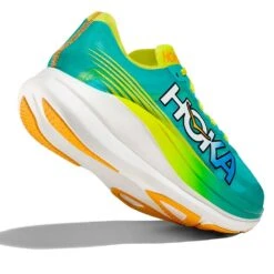 Hoka Unisex Rocket X 2 Running Shoe - Ceramic/Evening Primrose - Regular (D) -Men Shoes Store 1127927 CEPR 4