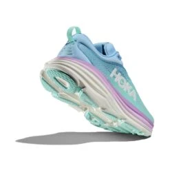 Hoka Women's Bondi 8 Running Shoe - Airy Blue/Sunlit Ocean - Regular (B) -Men Shoes Store 1127952 ABSO 4