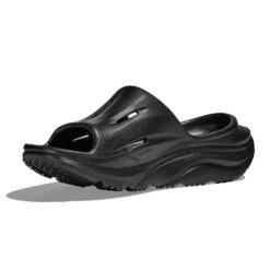 Hoka Unisex Ora Recovery Slide 3 - Black/Black -Men Shoes Store 1135061 BBLC 3