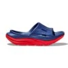 Hoka Unisex Ora Recovery Slide 3 - Bellwether Blue/Red Alert - Regular (D) -Men Shoes Store 1135061 BBRA 1