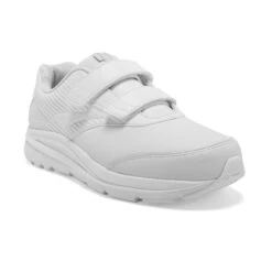 BROOKS Women's Addiction Walker VStrap 2 Walking Shoe - White/White- Regular (B) -Men Shoes Store 120309 142 A Addiction Walker V Strap 2