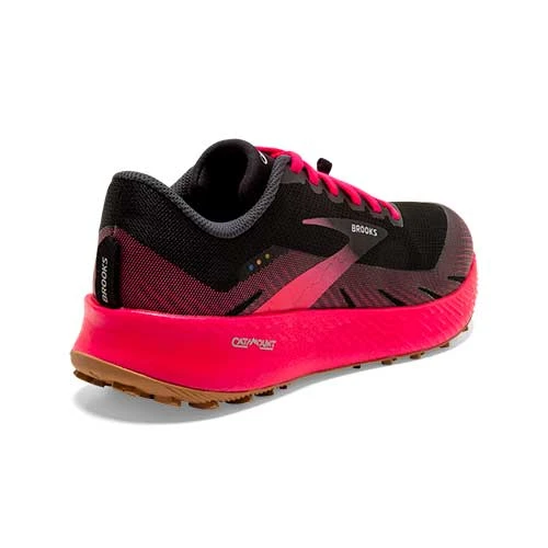 BROOKS Women's Catamount Trail Shoe - Black/Pink - Regular (B) 5 BROOKS Women's Catamount Trail Shoe - Black/Pink - Regular (B) - Image 3