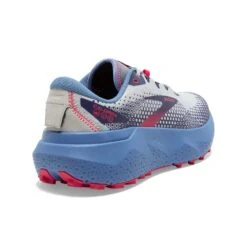 BROOKS Women's Caldera 6 Trail Running Shoe- Oyster/Blissful Blue/Pink - Regular (B) -Men Shoes Store 120366 093 H Caldera 6