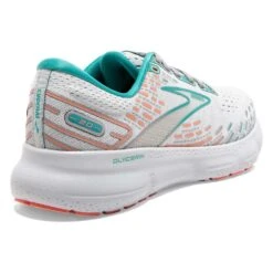 BROOKS Women's Glycerin 20 Running Shoe- Oyster/Latigo Bay/Coral - Wide (D) -Men Shoes Store 120369 061 H Glycerin 20
