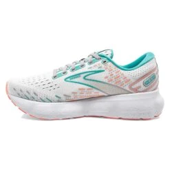 BROOKS Women's Glycerin 20 Running Shoe- Oyster/Latigo Bay/Coral - Wide (D) -Men Shoes Store 120369 061 M Glycerin 20