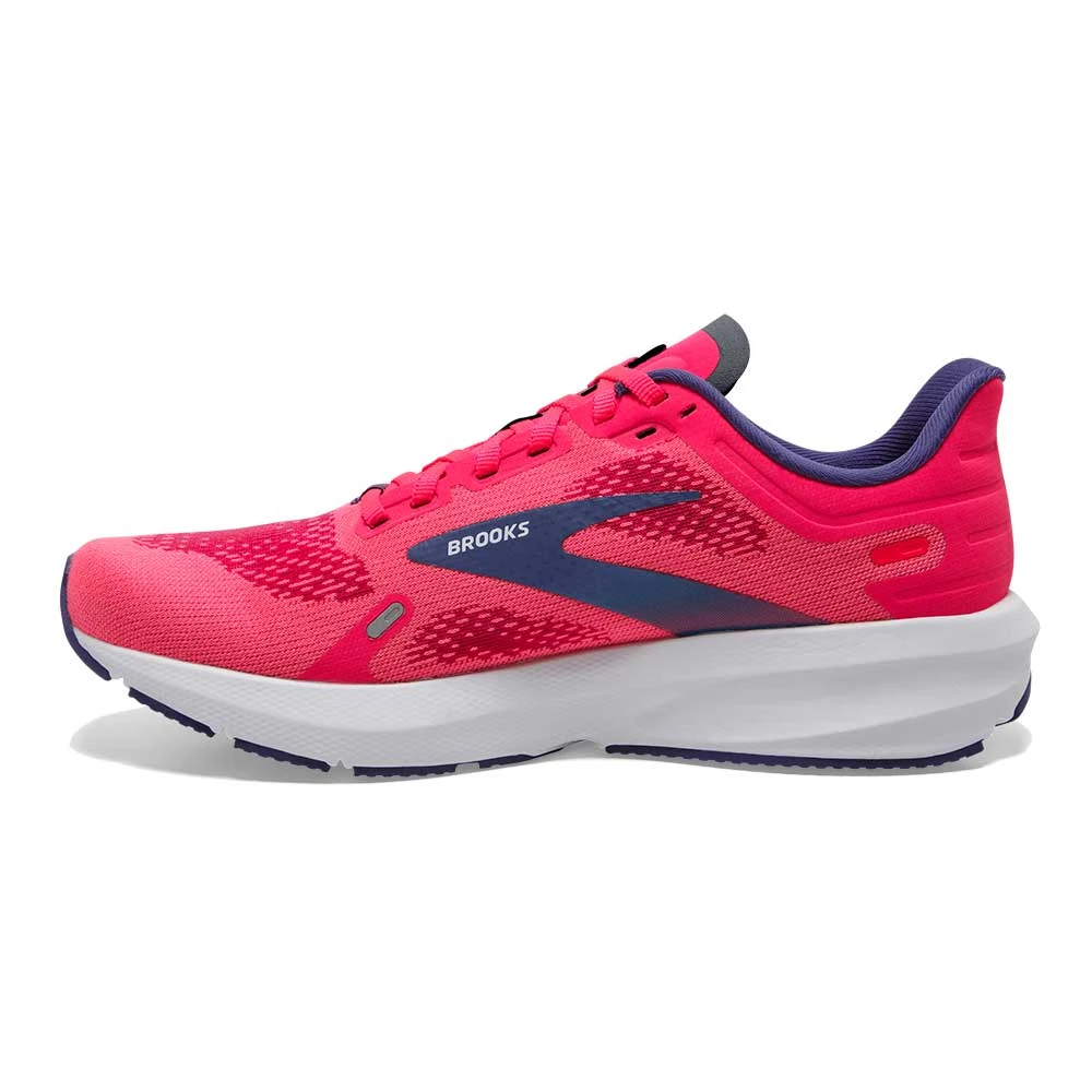 BROOKS Women's Launch 9 Running Shoe- Pink/Fuchsia/Cobalt- Regular (B) 6 BROOKS Women's Launch 9 Running Shoe- Pink/Fuchsia/Cobalt- Regular (B) - Image 4