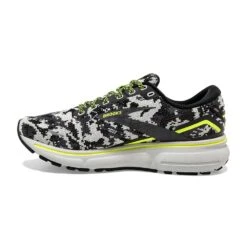 BROOKS Women's Ghost 15 Camo Running Shoe - Black/Ebony/Nightlife - Regular (B) -Men Shoes Store 120380 029 M Ghost 15